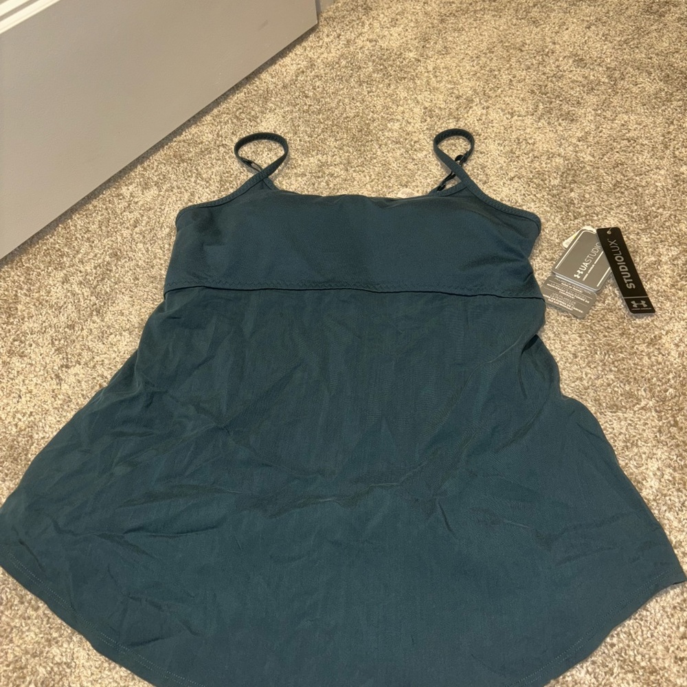 Under Armour StudioLux Teal Top